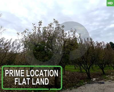 Hot Deal- Ain Jdidi / Aley, flat land- prime location REF#HD125716