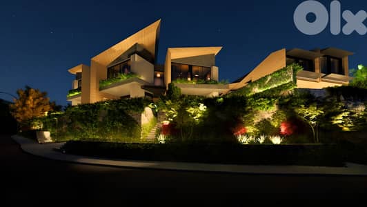 Villa for sale in Faqra/ Garden/ pool/ under construction