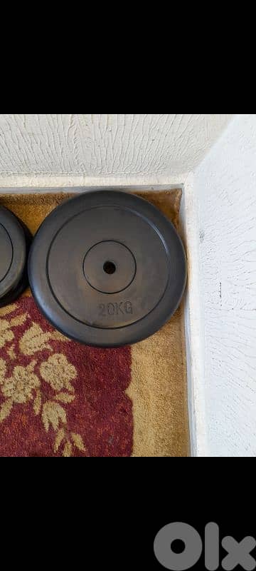 weights rubber