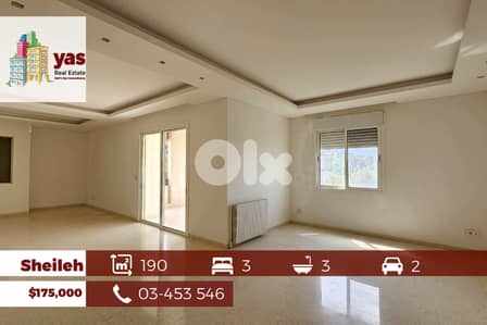 Sheileh 190m2 | Mint Condition | Panoramic View | Quiet Street | TO