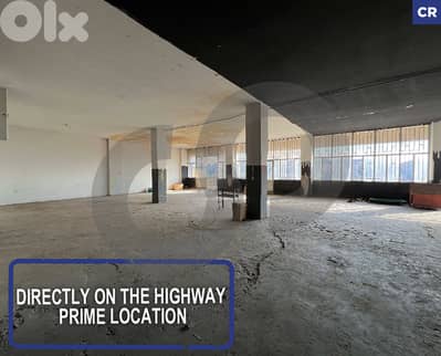 Prime location Ground floor Showroom for Rent in Mkaless REF#CR125872