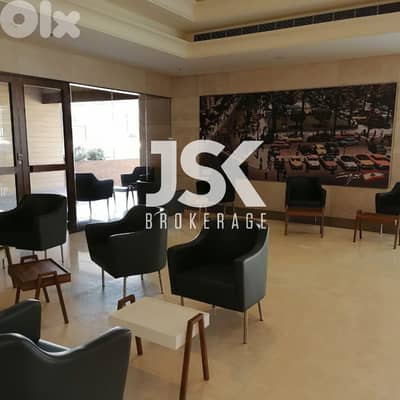 L19140 -An Executive Office With Sea and City View For Rent in Dbayeh