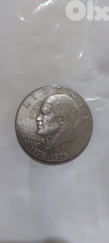 three USA Memorial Coins of 200 years of  Independence 1776_ 1976 .