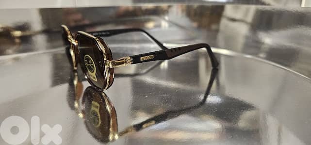 Ray Ban Scuderia Ferrari Edition Brown & Gold Luxury Sunglasses w Box