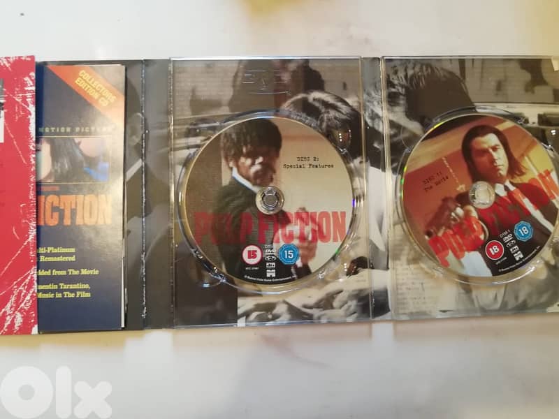 Pulp fiction 2 discs collectors edition DVDs 1