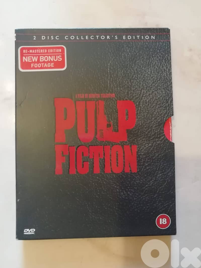 Pulp fiction 2 discs collectors edition DVDs 2