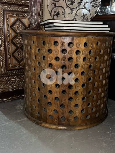 solid wood teak table