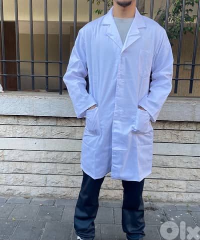 Lab Coat high quality معطف المختبر