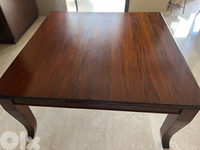 square dining table