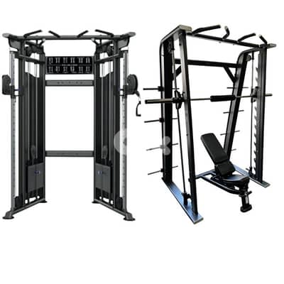 V Cross Cable + Smith Machine