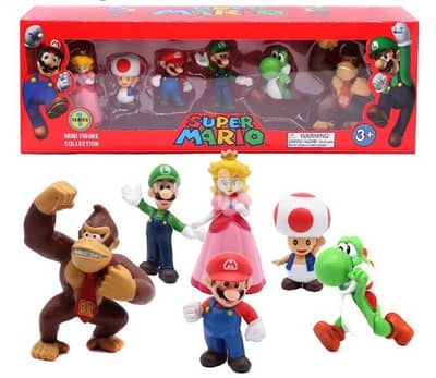 Super mario figures