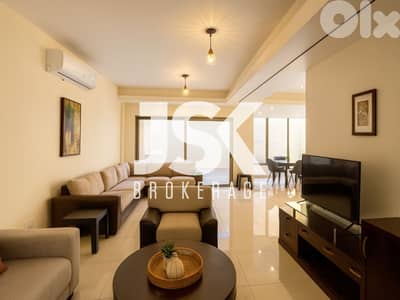 L19227 - Furnished Apartment For Rent In A Gated Community in Tabarja