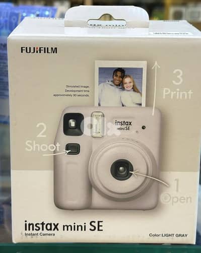 Instax mini Se Light Gray 78$