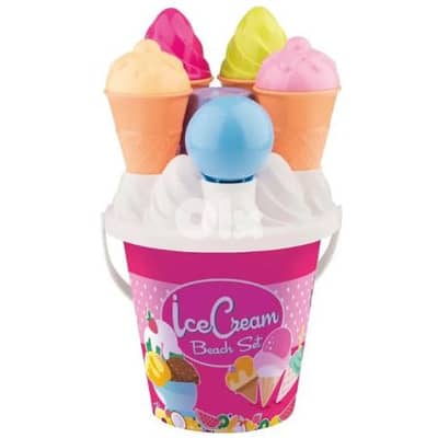 Simba Ice Cream Beach Set 3+ Years - طقم شاطئ آيس كريم للأطفال
