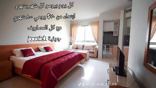 جونية مفروش كل المقاسات من ستوديو للايجار ٣ نوم يومي اسبوعي شهري