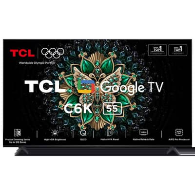 TCL C6K 55” 65” 75” 85” 98” 240Hz QD-MiniLED + free wall bracket