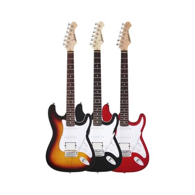 Aria STG-004 HSS Electric Guitar (Multiple Colors Available)