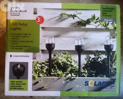 LED solar garden light
