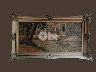 Original Late 19th. century French Oil Painting By FERNAND MAISSEN