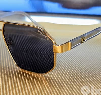 Police Gold model luxury Sunglasses