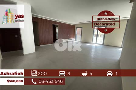 Achrafieh 200m2 | Prime Location | Decorated | Catch | OH
