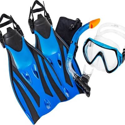 Crivit Diving & Snorkling Set For Kids - S (27-31) - طقم غوص وسباحة