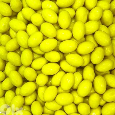LEMON BUBBLE GUM 30mm (Box of 1000) - For Vending Machines