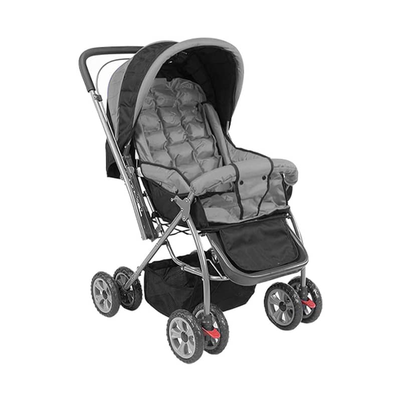 Baby Stroller with Mosquito Net & Reversible Handle - عربة أطفال 6