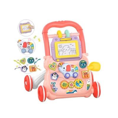 3 In 1 Multifunctional Baby Musical Walker - مشاية أطفال موسيقية