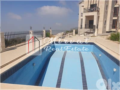 Shared Pool and GardenslView BeirutlNew Apartment