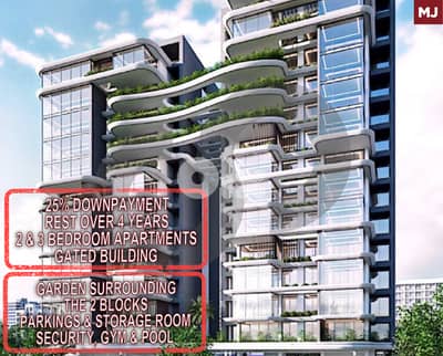 145, 180 & 210 sqm - Luxury Apartments in Rawche/الروشة REF#MJ126677