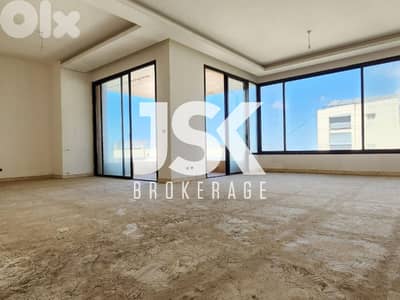 L19324 - Spacious Apartment With Rooftop For Sale in Hazmieh