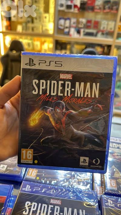 Cd ps5 spider-man miles morales