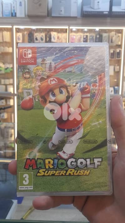 Cd Nintendo Mario golf Super Rush