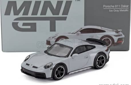 Porsche 911 992 Dakar 2023 diecast car model 1;64