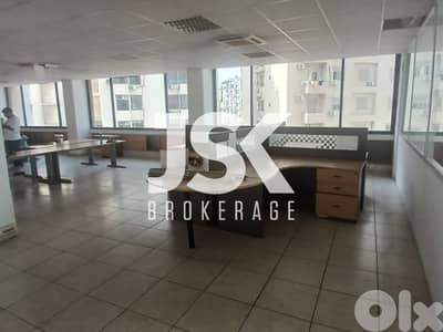 L19329 - 1,000 SQM Open Space Office For Rent in Bouchrieh