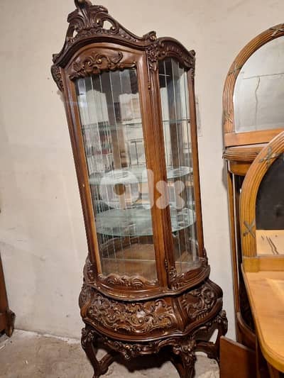 فيترين مميزة خشب زين رائعة جدا سعر لقطة vitrine