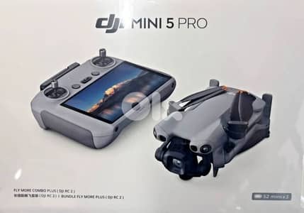 DJI Mini 5 Pro Fly More Combo RC 2 Drone