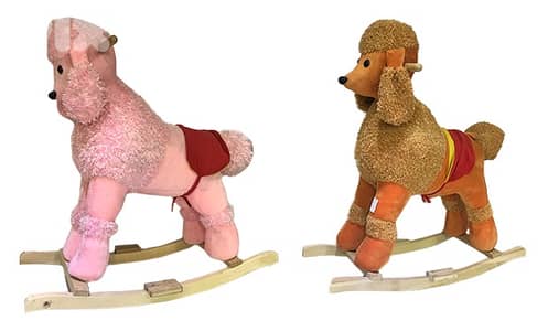Poodle Dog Baby Rocker 50 x 70 cm - هزاز للأطفال بشكل كلب بودل