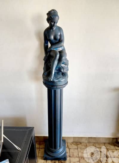 Antique stone statues