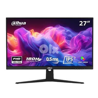 Dahua monitor 27" 180Hz Fhd Vga, Hdmi, Usb Gaming 1920 X 1080 Dhi-Lm27