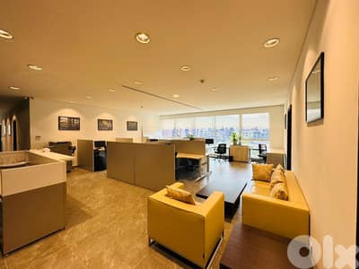 RAO26-4821 Furnished Office 275 m2 for rent in Sin l Fil, $ 4,300 cash