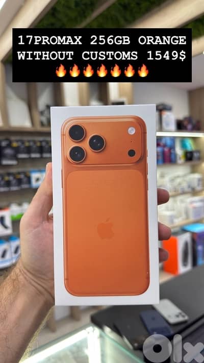 IPHONE 17promax 2TB Sim esim