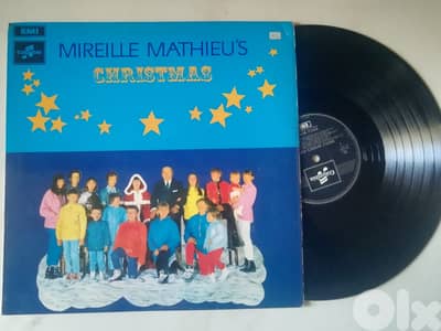 Mireille Mathieu s christmas vinyl album