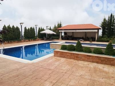 2760 SQM Luxurious Villa in Bikfaya + Mountain View & TERRACE & POOL