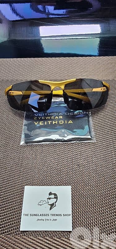 VEITHDIA POLARIZED High Quality Sunglasses with Aluminum Frame
