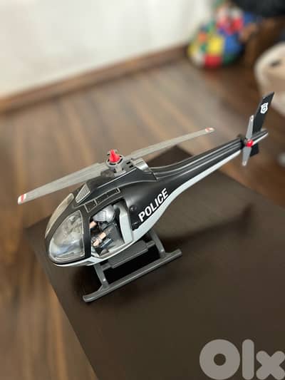 police helicopter