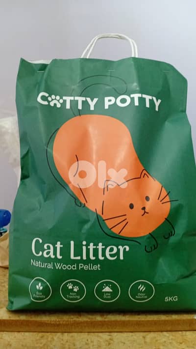 Wood Pellet Cat Litter - Catty Potty