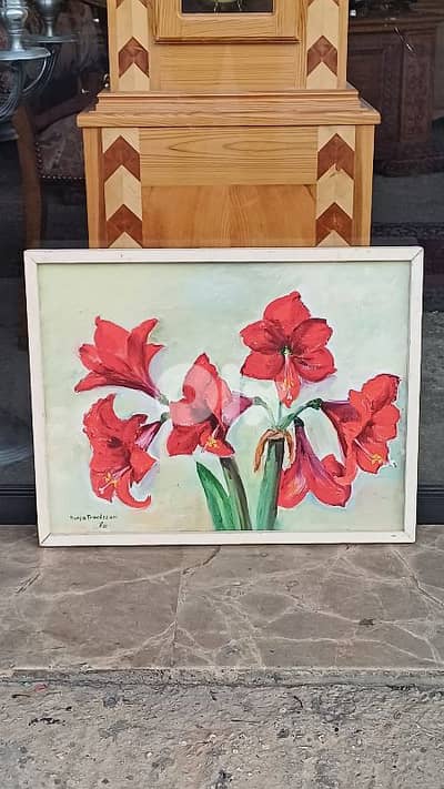 لوحة رسم زيتي اوروبية
