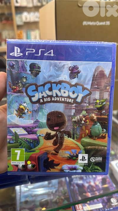 Cd ps4 Sackboy a big adventure